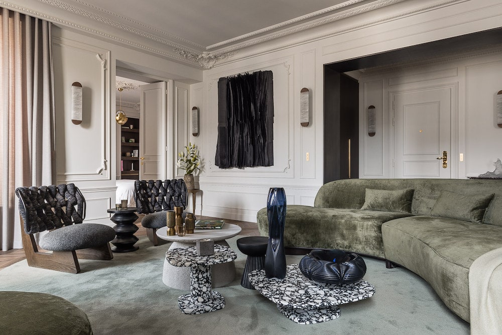 Ghost alabaster wall sconce