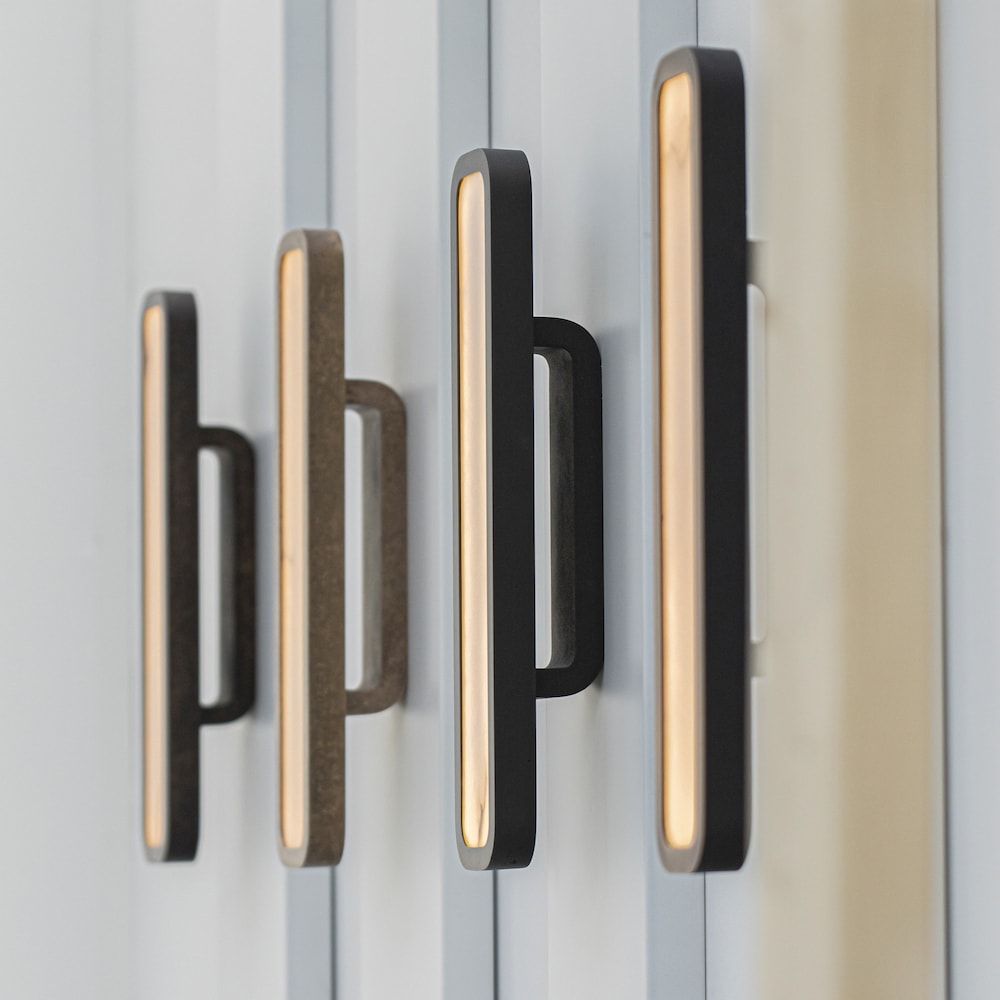 Hublot alabaster wall sconce