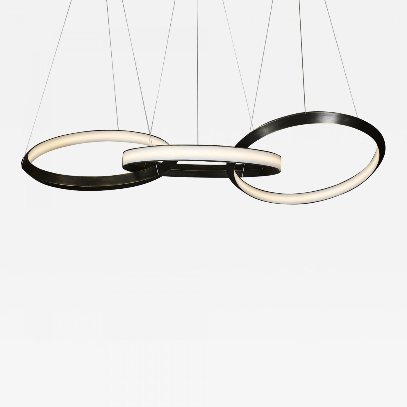 Oracle ring chandelier