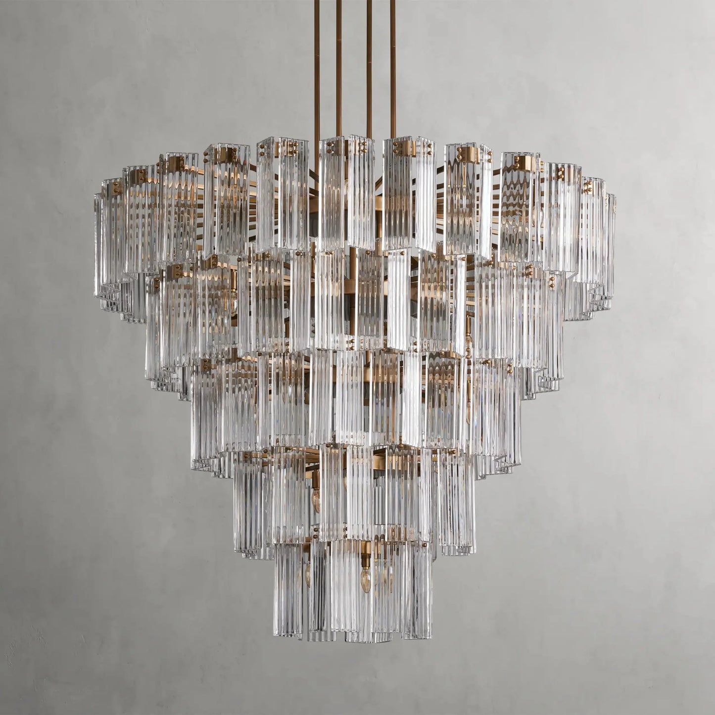 Delsie Round Chandelier 38'' 48'' 60''