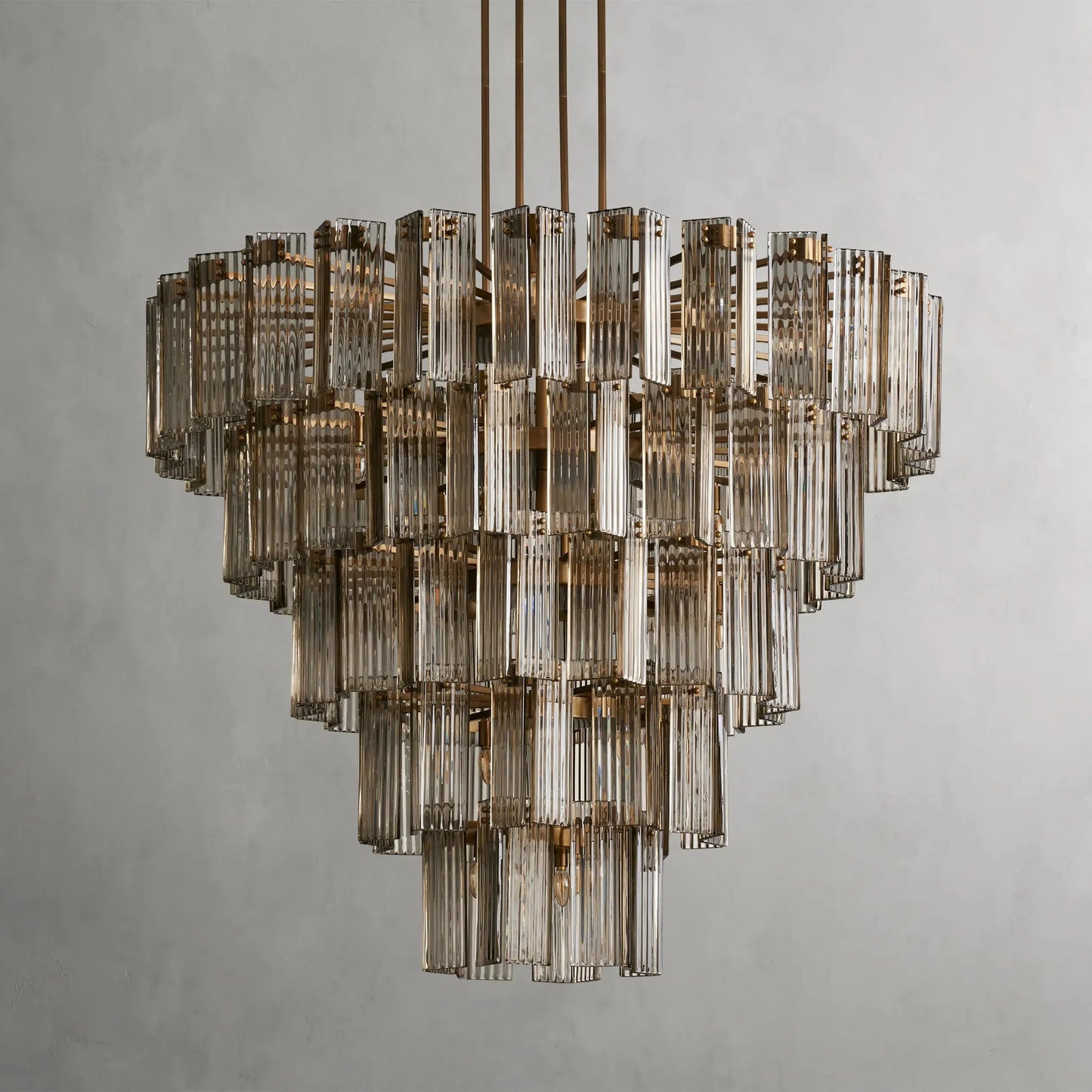 Delsie Round Chandelier 38'' 48'' 60''