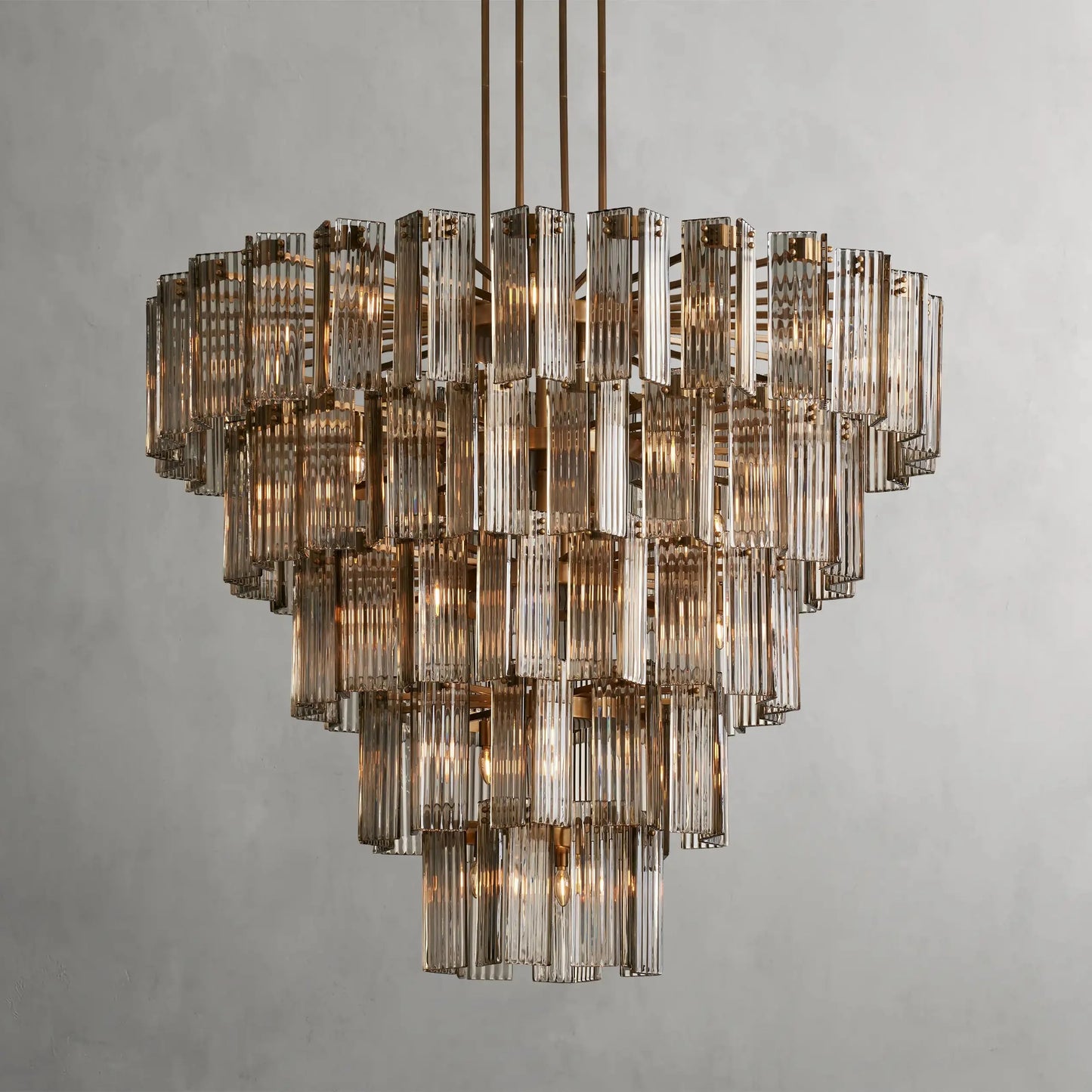 Delsie Round Chandelier 38'' 48'' 60''