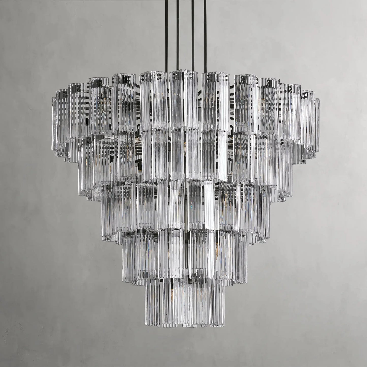 Delsie Round Chandelier 38'' 48'' 60''