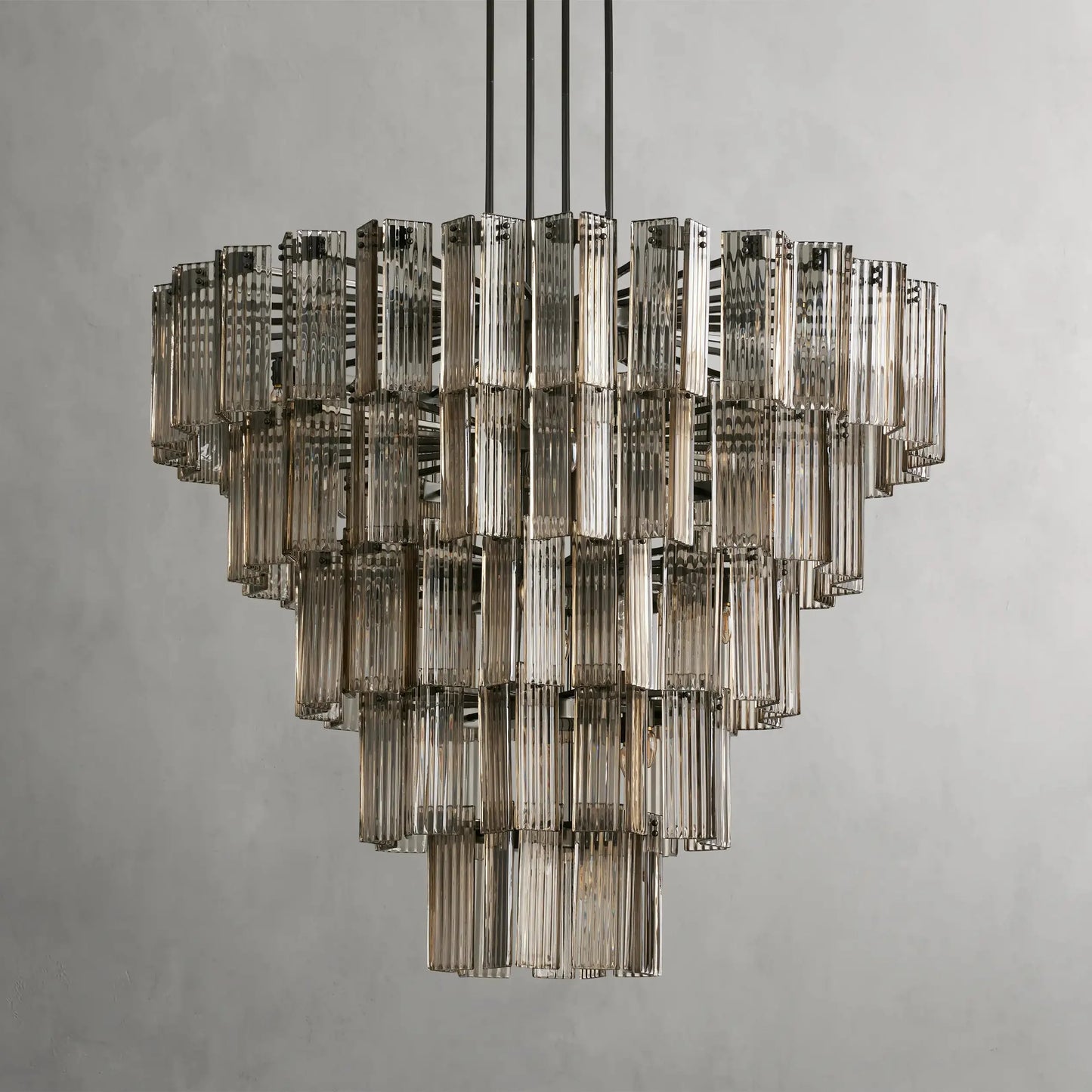 Delsie Round Chandelier 38'' 48'' 60''