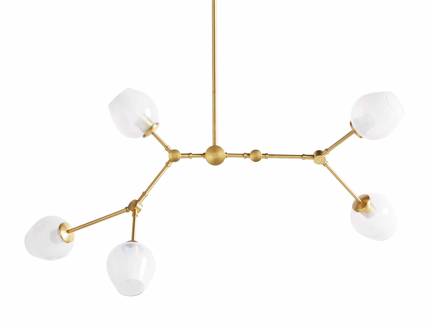 Noella Brass Chandelier 52''