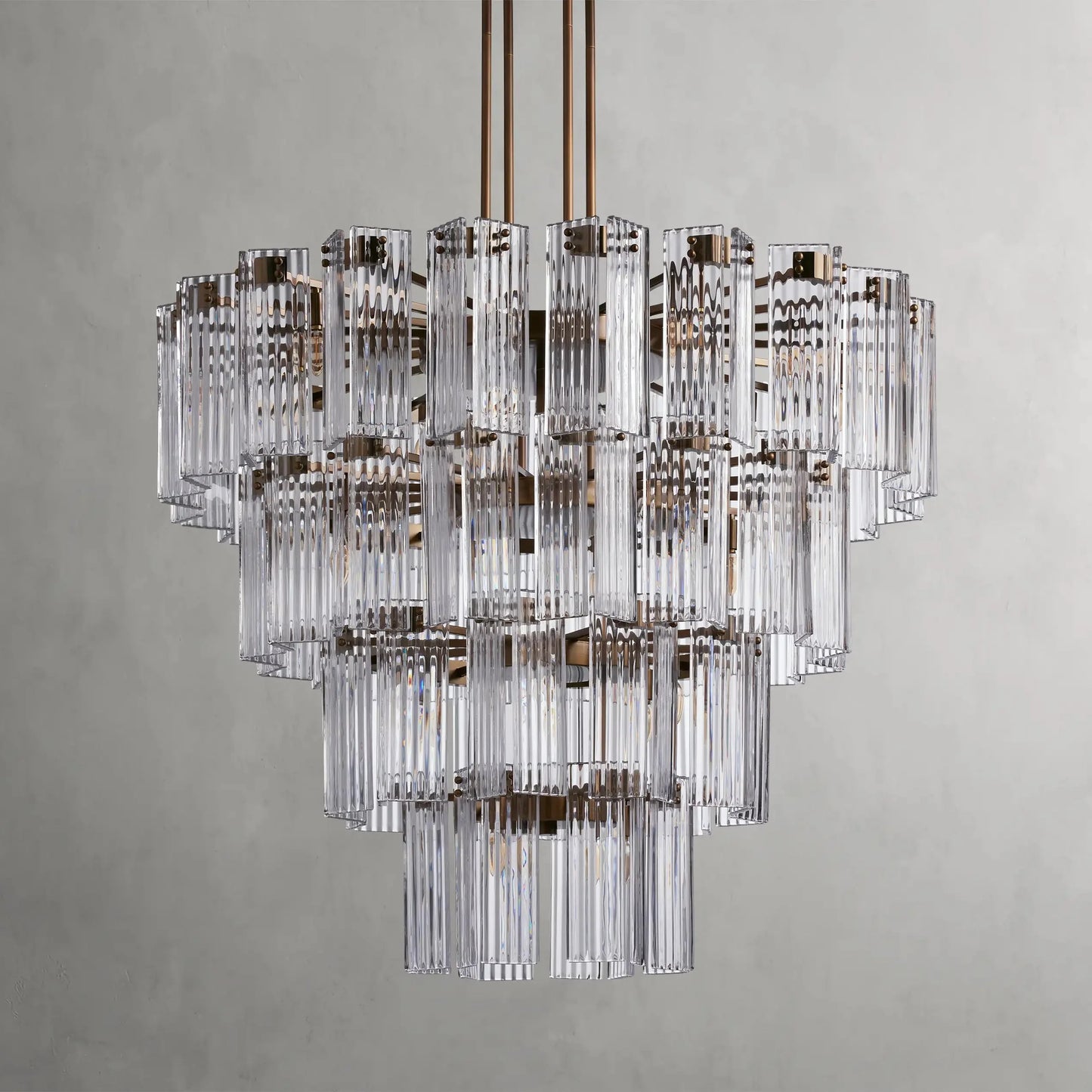 Delsie Round Chandelier 38'' 48'' 60''