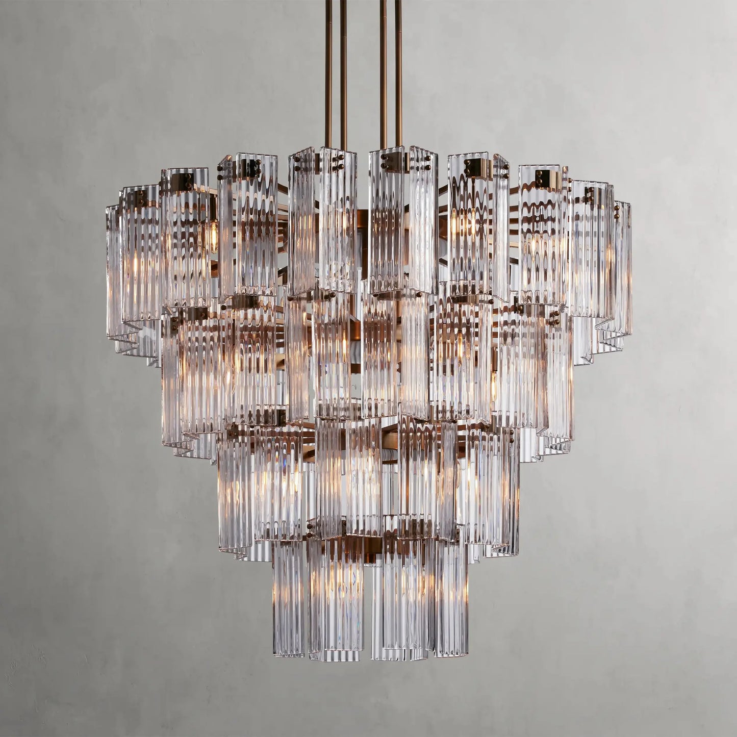 Delsie Round Chandelier 38'' 48'' 60''