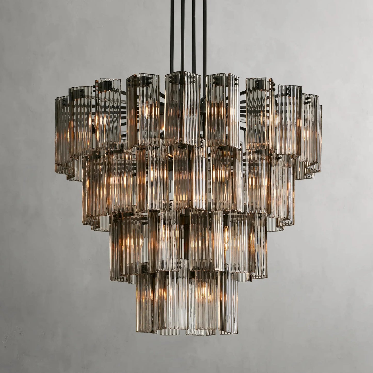 Delsie Round Chandelier 38'' 48'' 60''