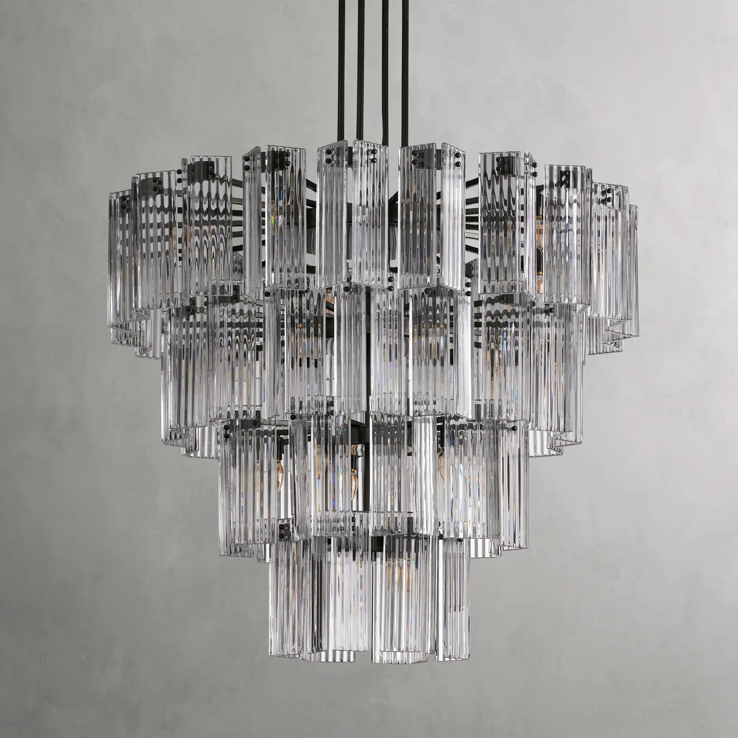 Delsie Round Chandelier 38'' 48'' 60''