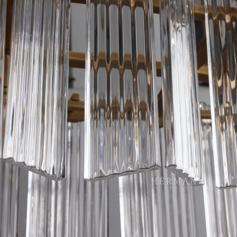 Delsie Round Chandelier 38'' 48'' 60''