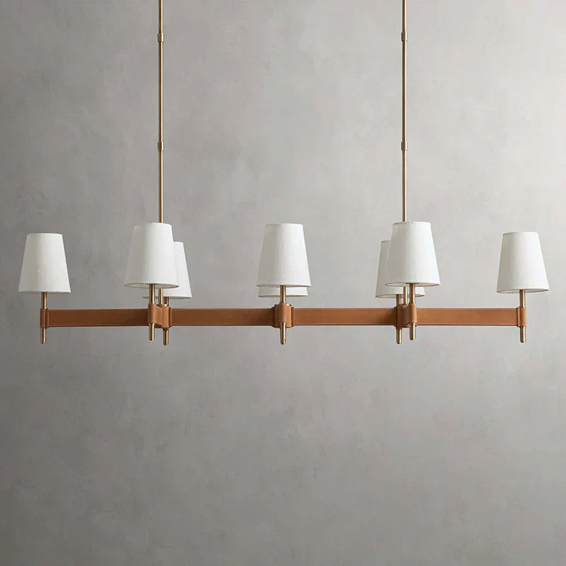 Hastings Midcentury Modern Linear Chandelier
