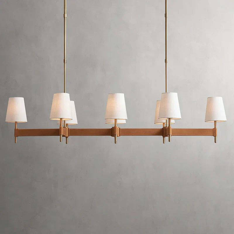 Hastings Midcentury Modern Linear Chandelier