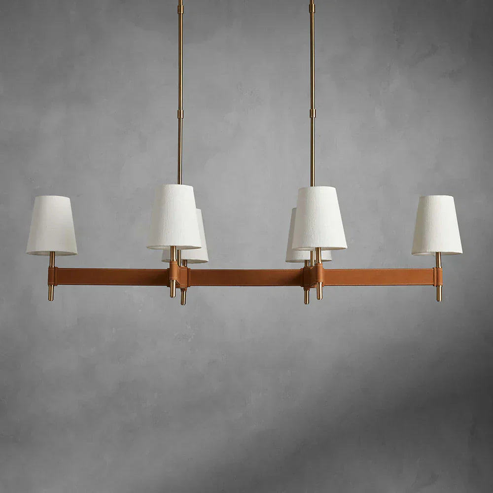 Hastings Midcentury Modern Linear Chandelier