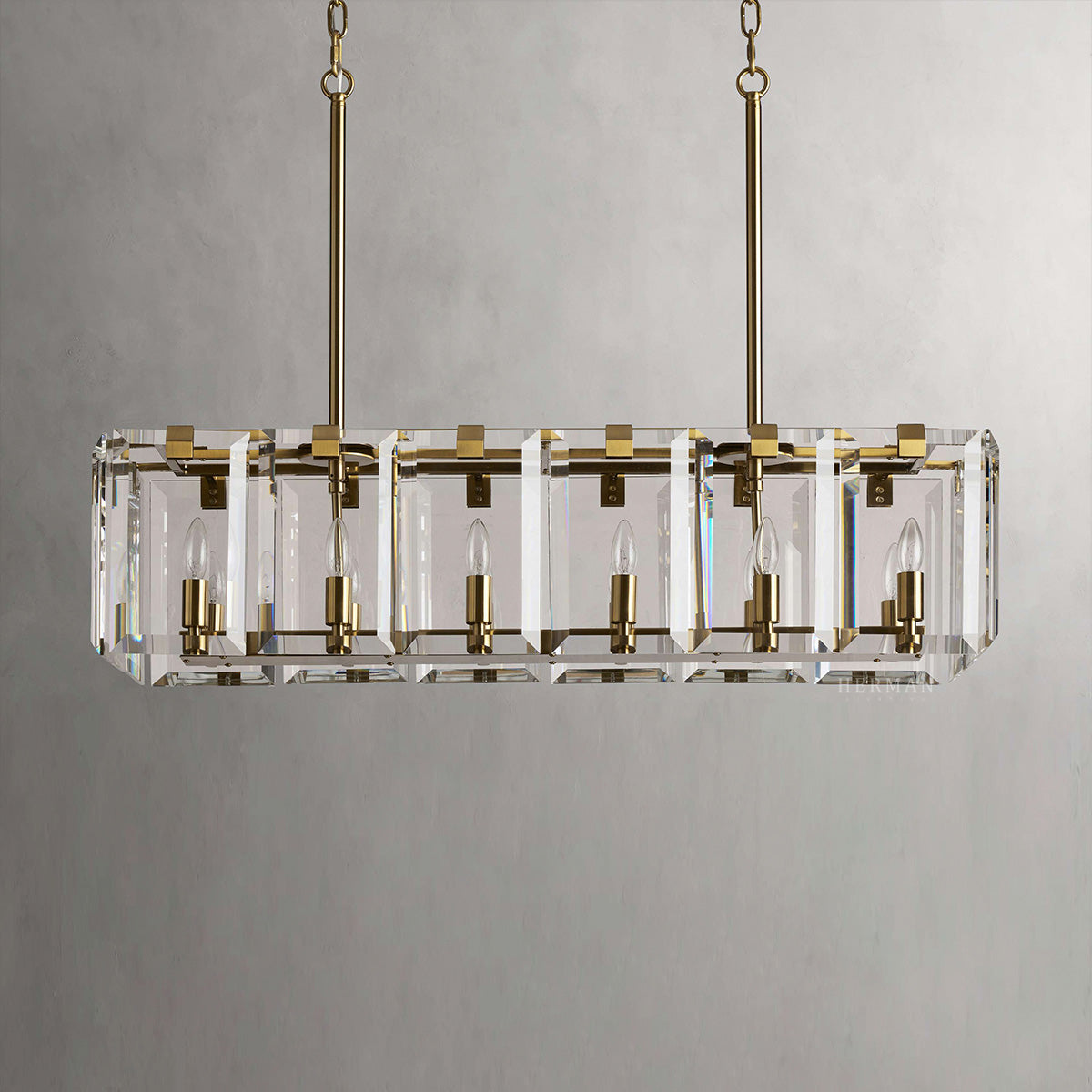 Salomon Rectangular Chandelier