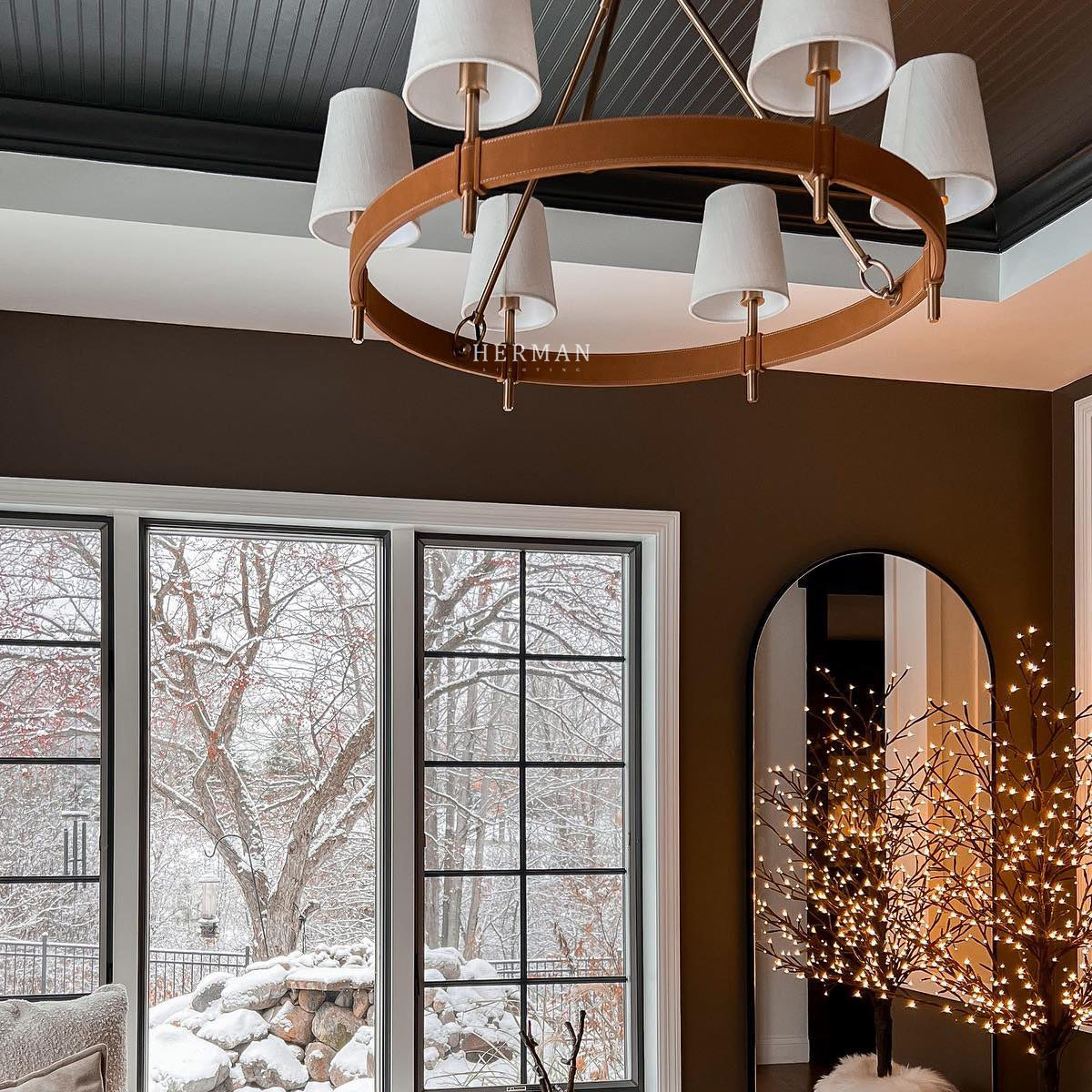 Hastings 6-Light Halo Chandelier