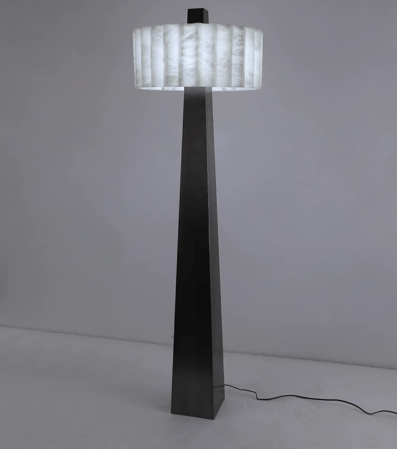 Alabaster Pantheon Floor Lamp