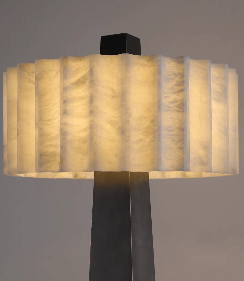 Alabaster Pantheon Floor Lamp
