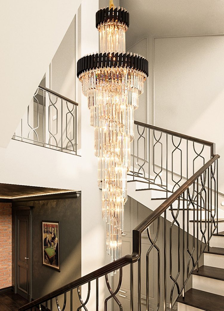 Enoch Multiple Tier Crystal Chandelier