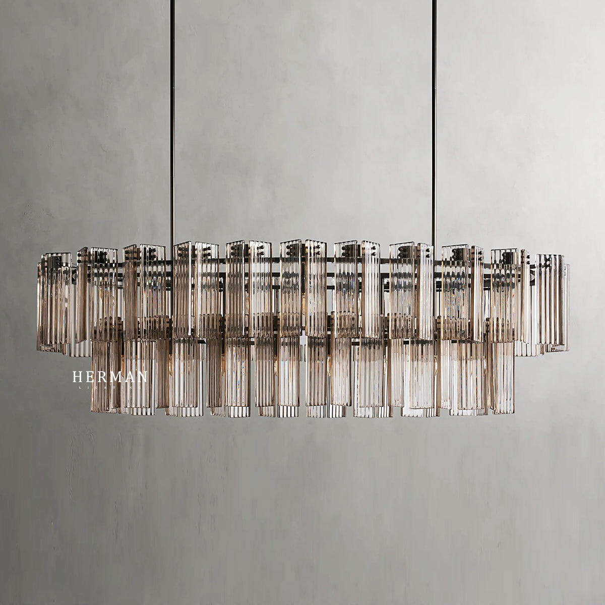 Delsie Oval 72" Chandelier