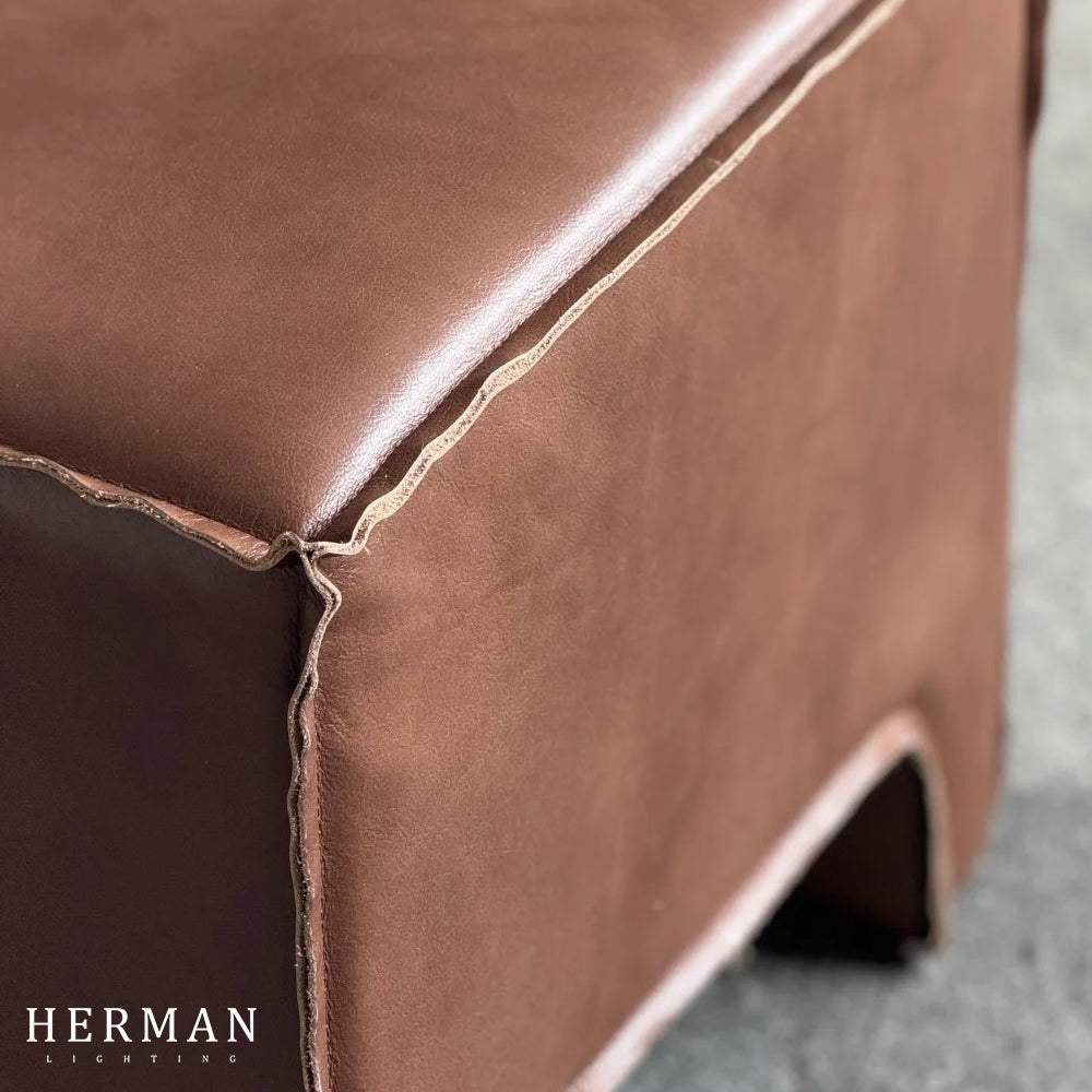 Playful Leather Dining Chair