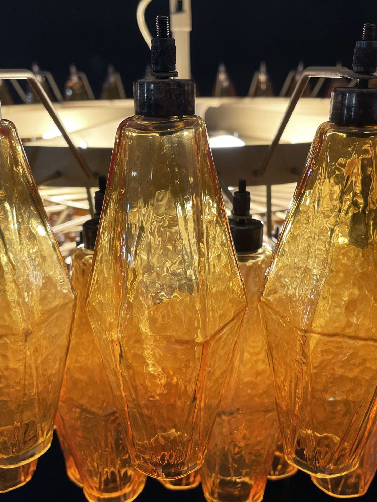 Murano Chandelier – Poliedri – 185 glass