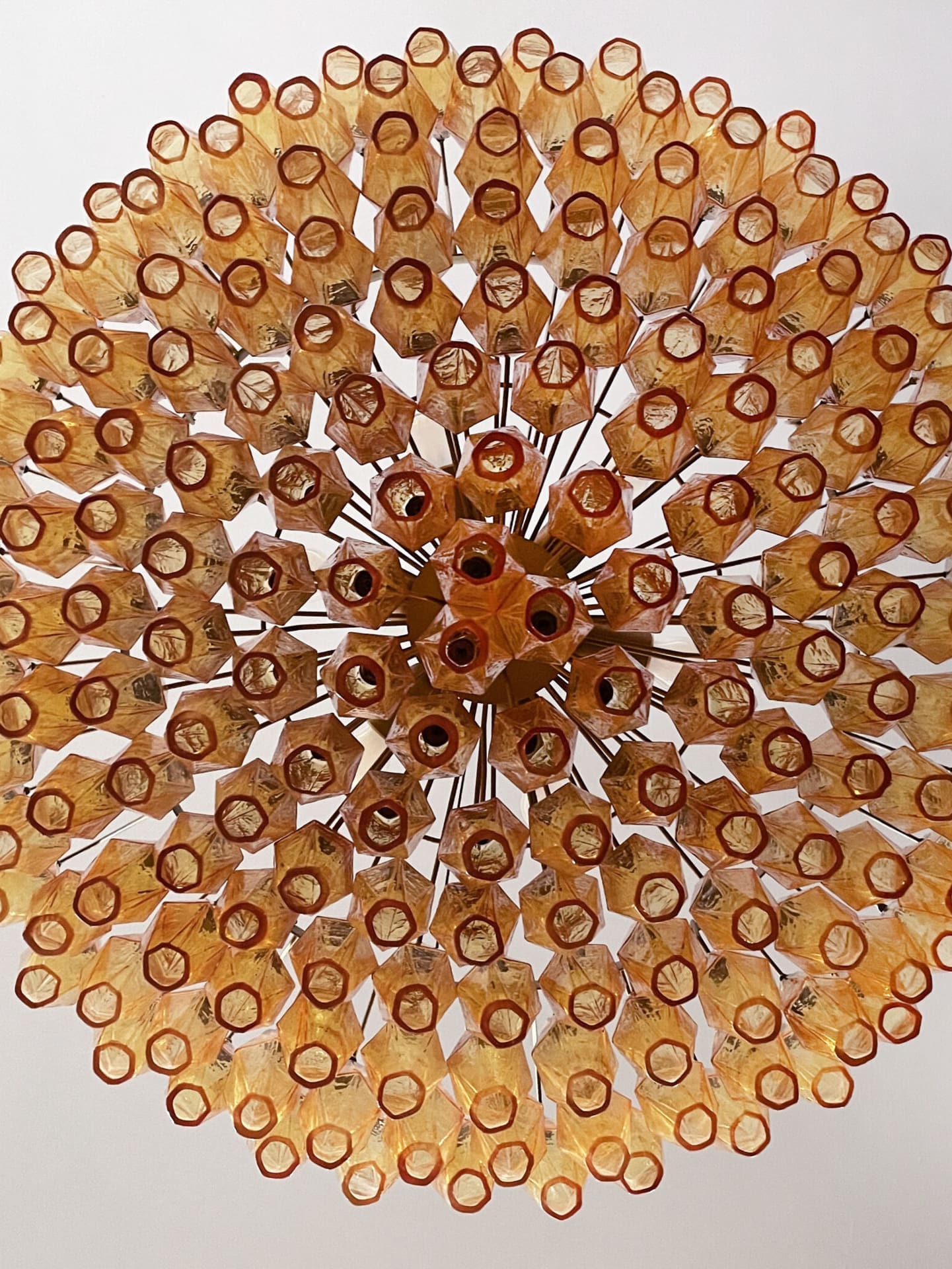 Murano Chandelier – Poliedri – 185 glass