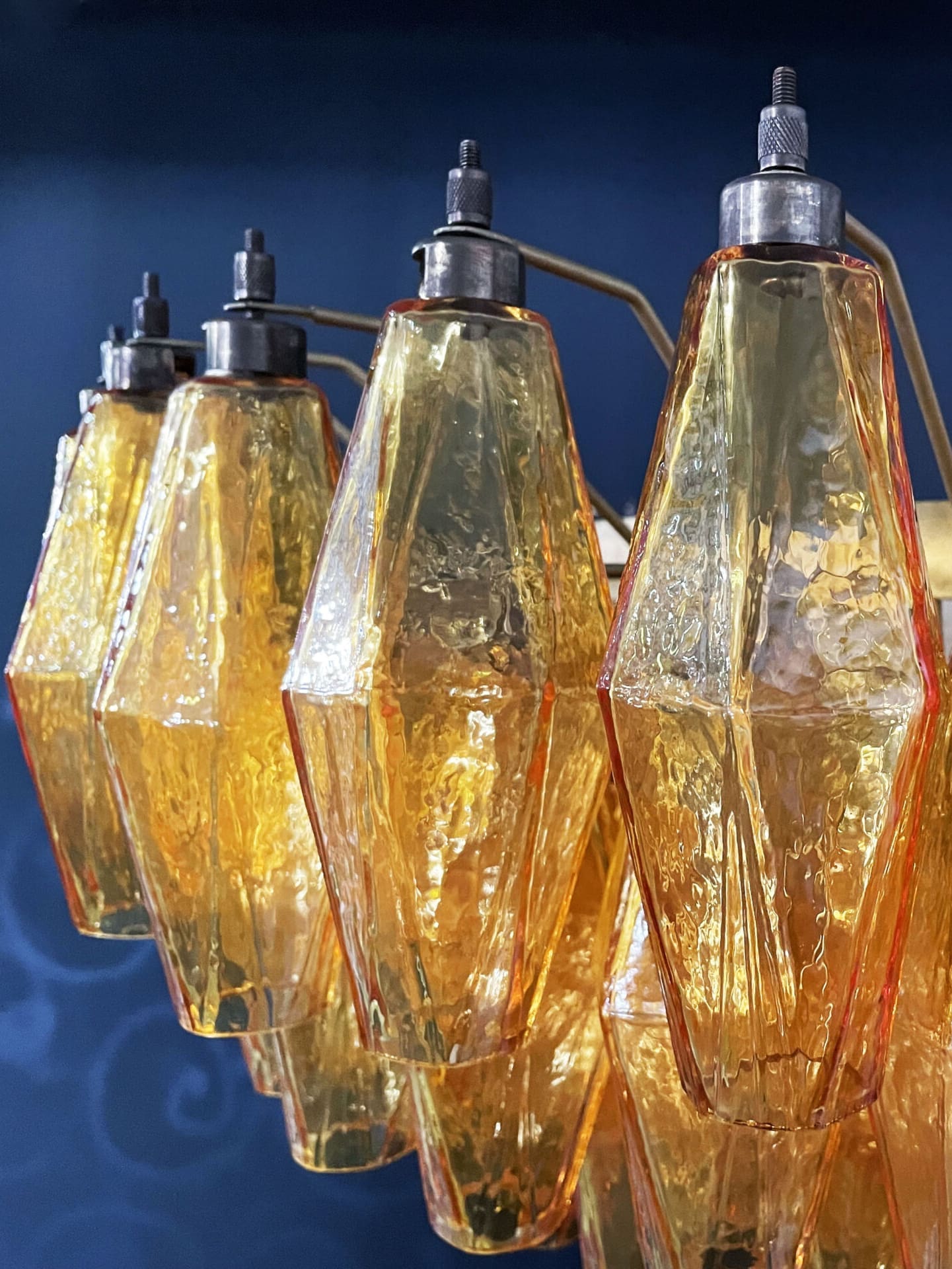 Murano Chandelier – Poliedri – 185 glass