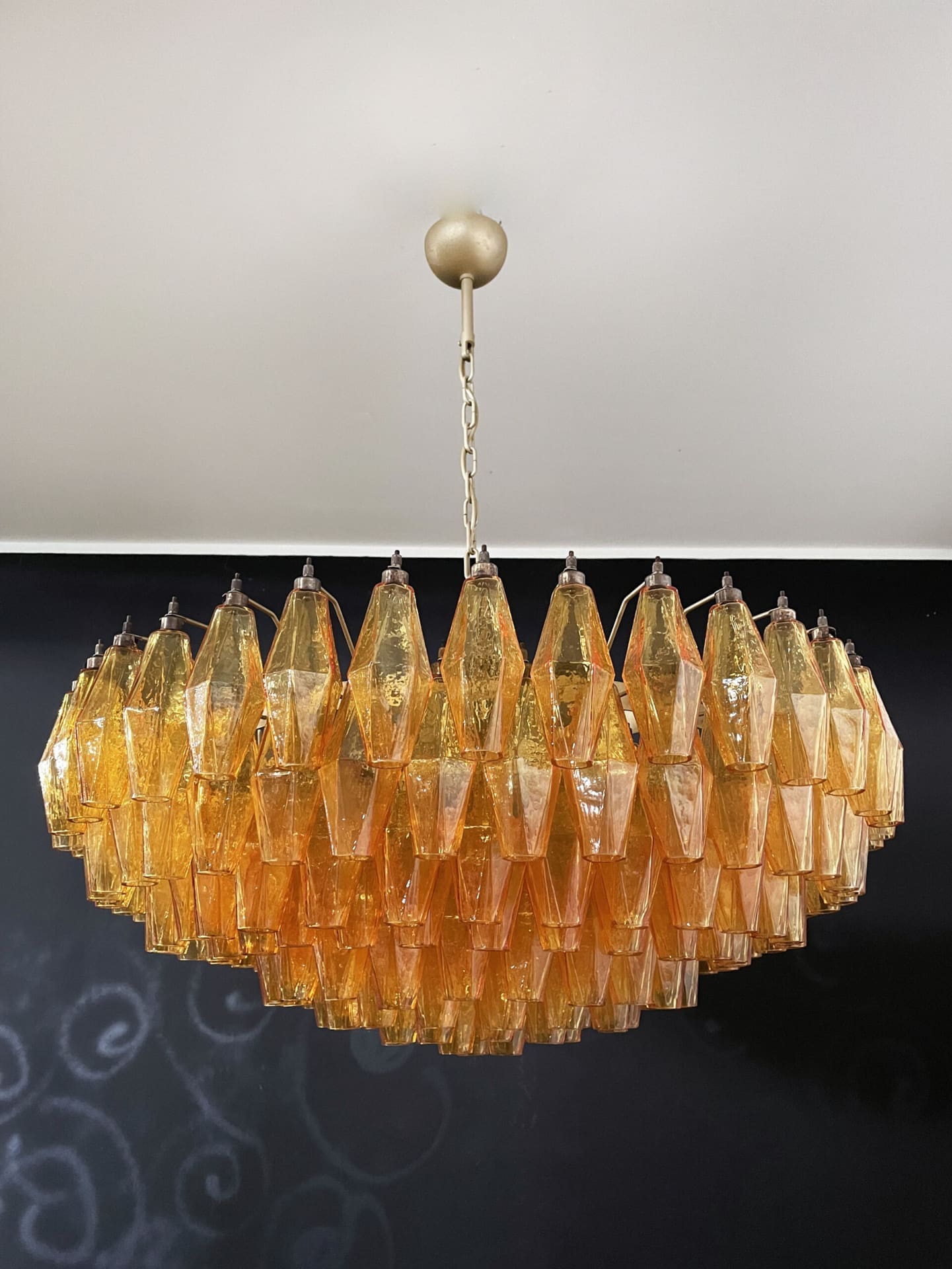 Murano Chandelier – Poliedri – 185 glass