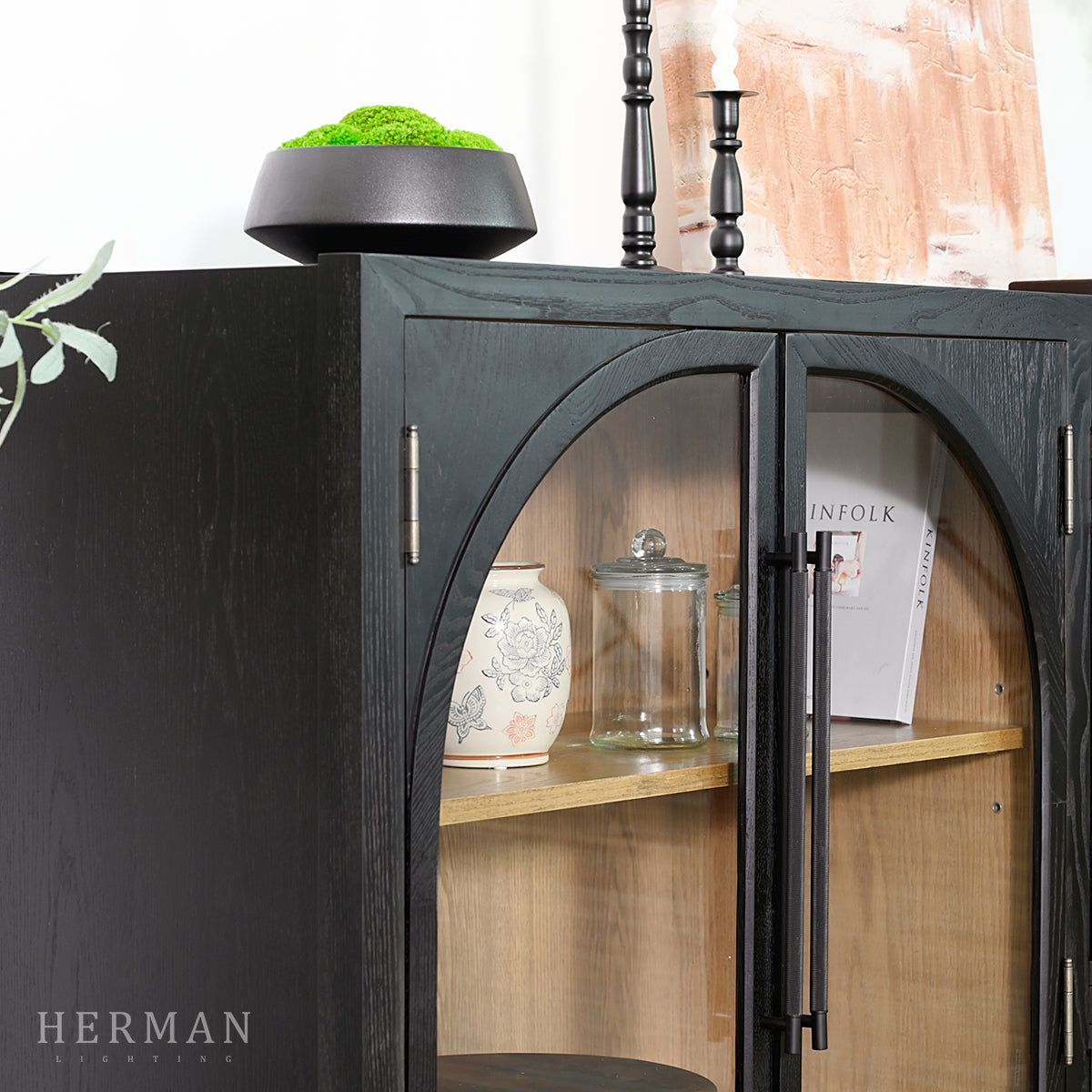 Hattie Sideboard in Oak 70"W 90"W