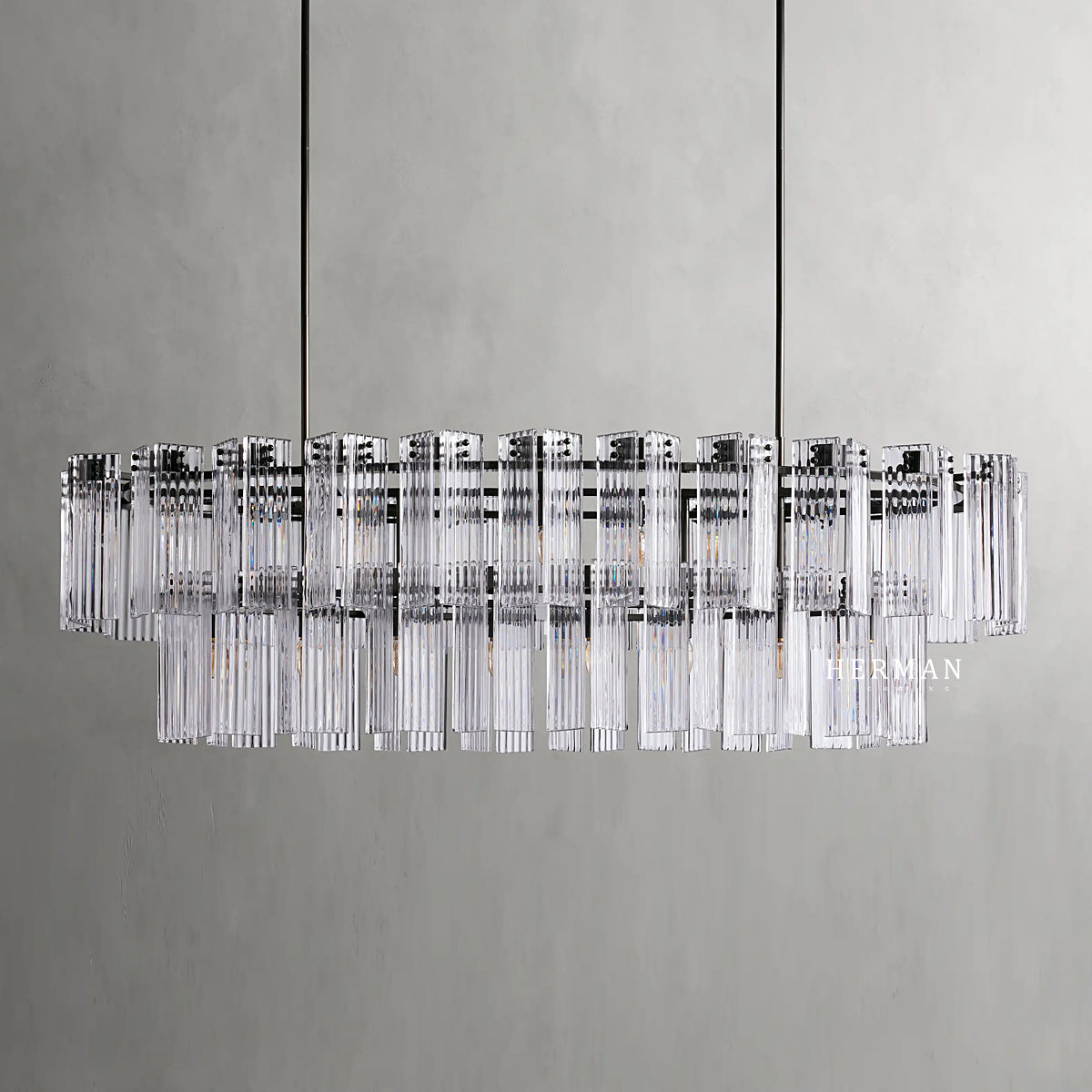 Delsie Oval 72" Chandelier