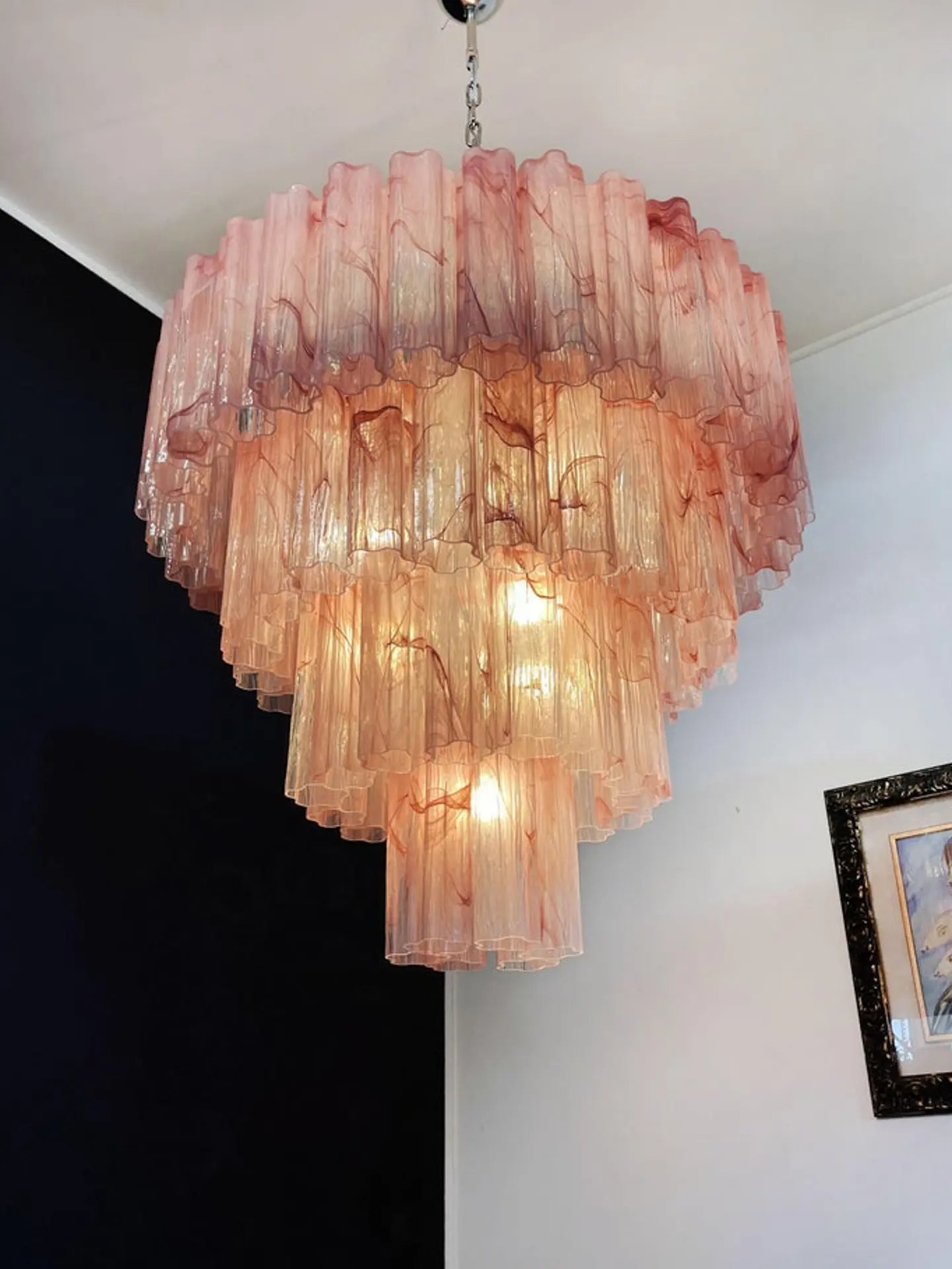 Murano Chandelier - 78 Tubes