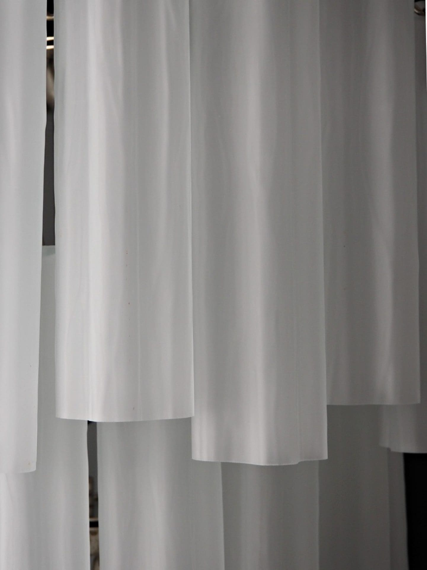 Murano Chandelier – 48 tubes – matte white