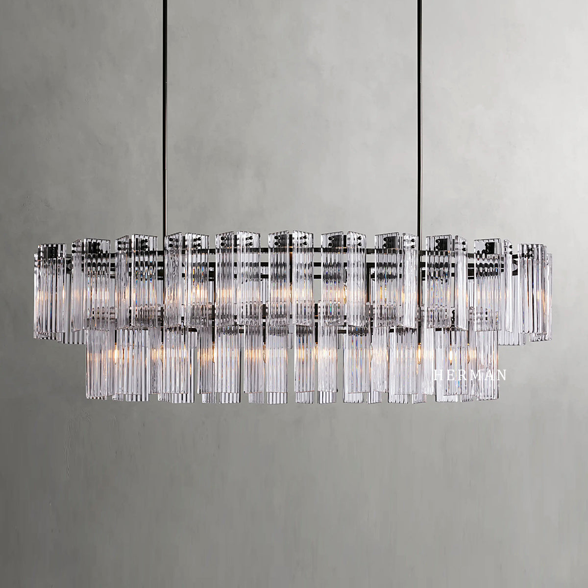 Delsie Oval 72" Chandelier