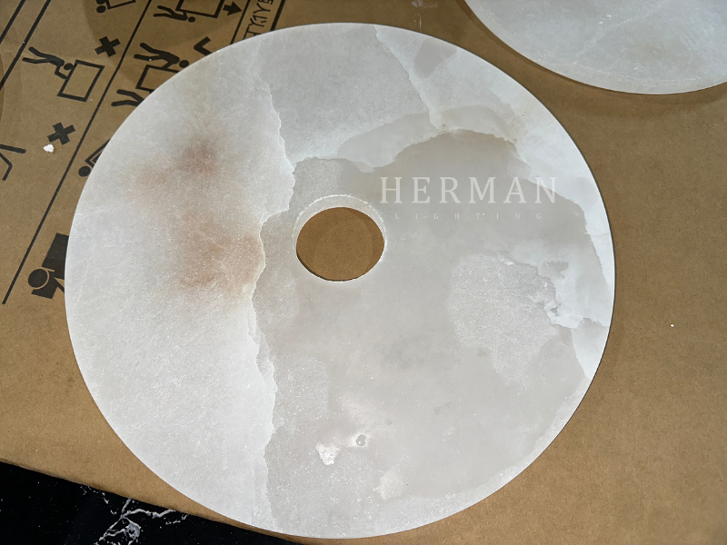 Alabaster Flush mount - 3 Surface