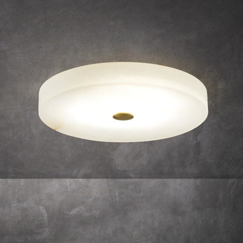 Alabaster Round Led Chandelier 11.8" 15.7" 19.7"