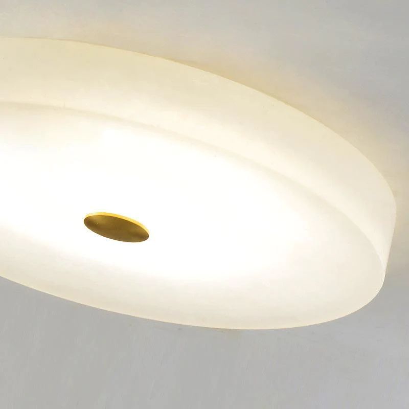Alabaster Round Led Chandelier 11.8" 15.7" 19.7"