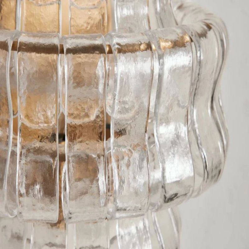 Amor Glass Wall Sconce 12"