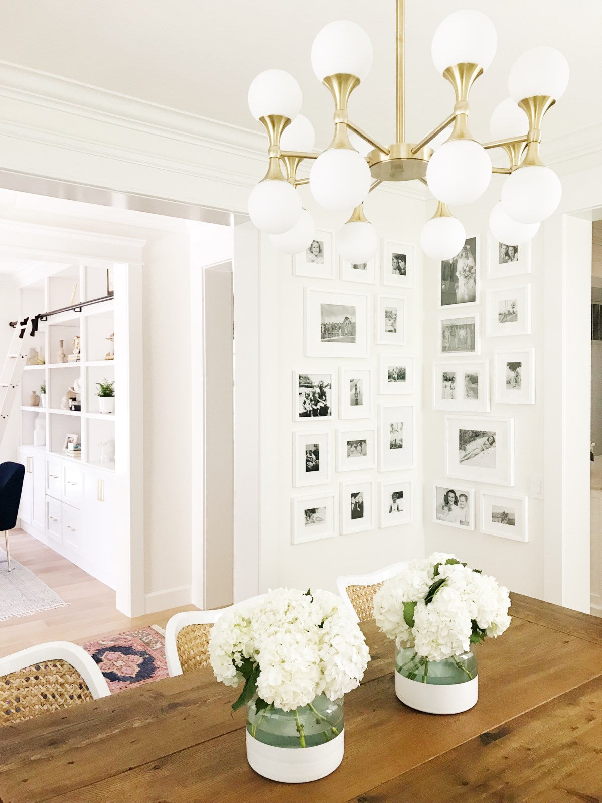 Astoria Modern Brass Chandelier - 3316-AGB-CE - Hudson Valley