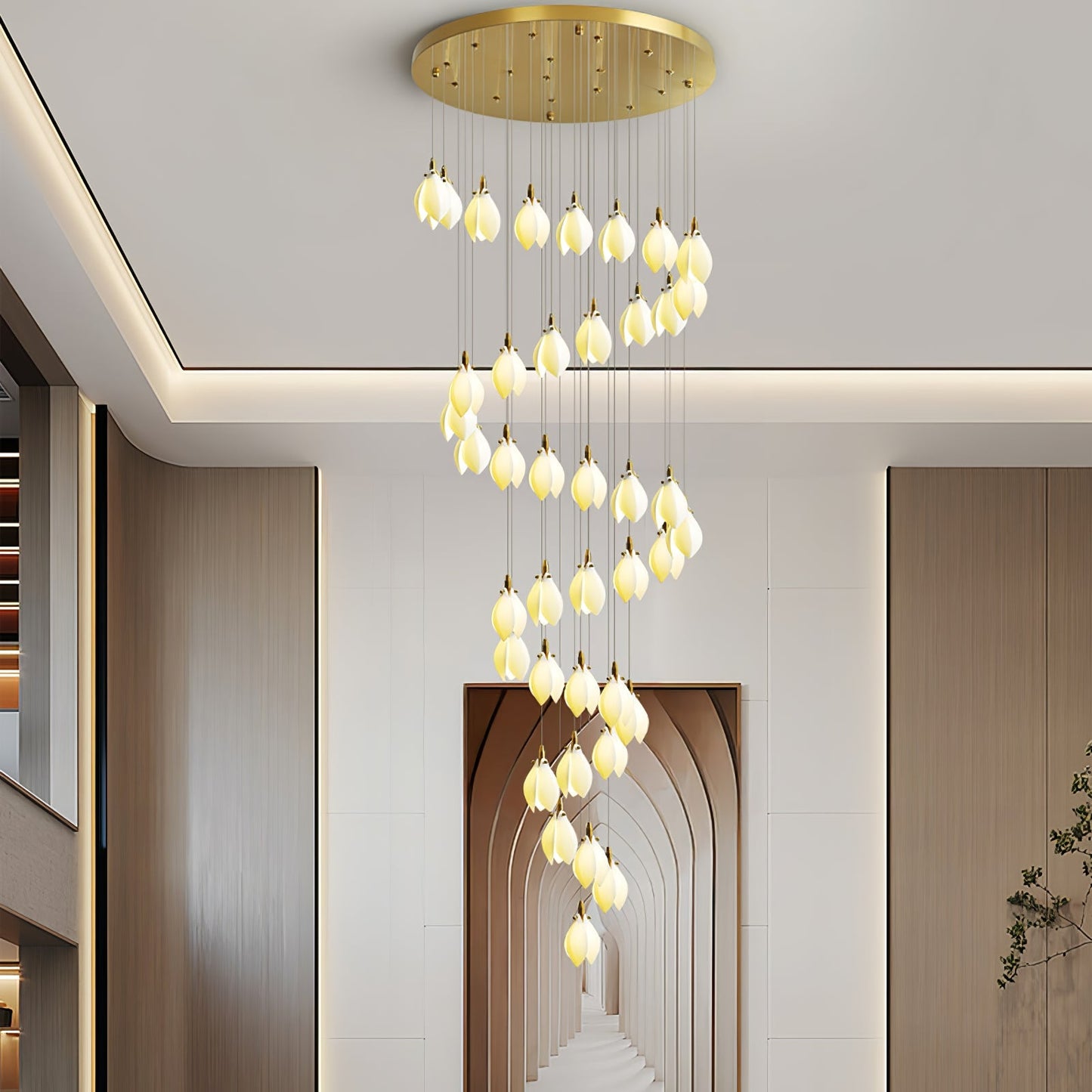 Astralis Bloom Stairs Chandelier