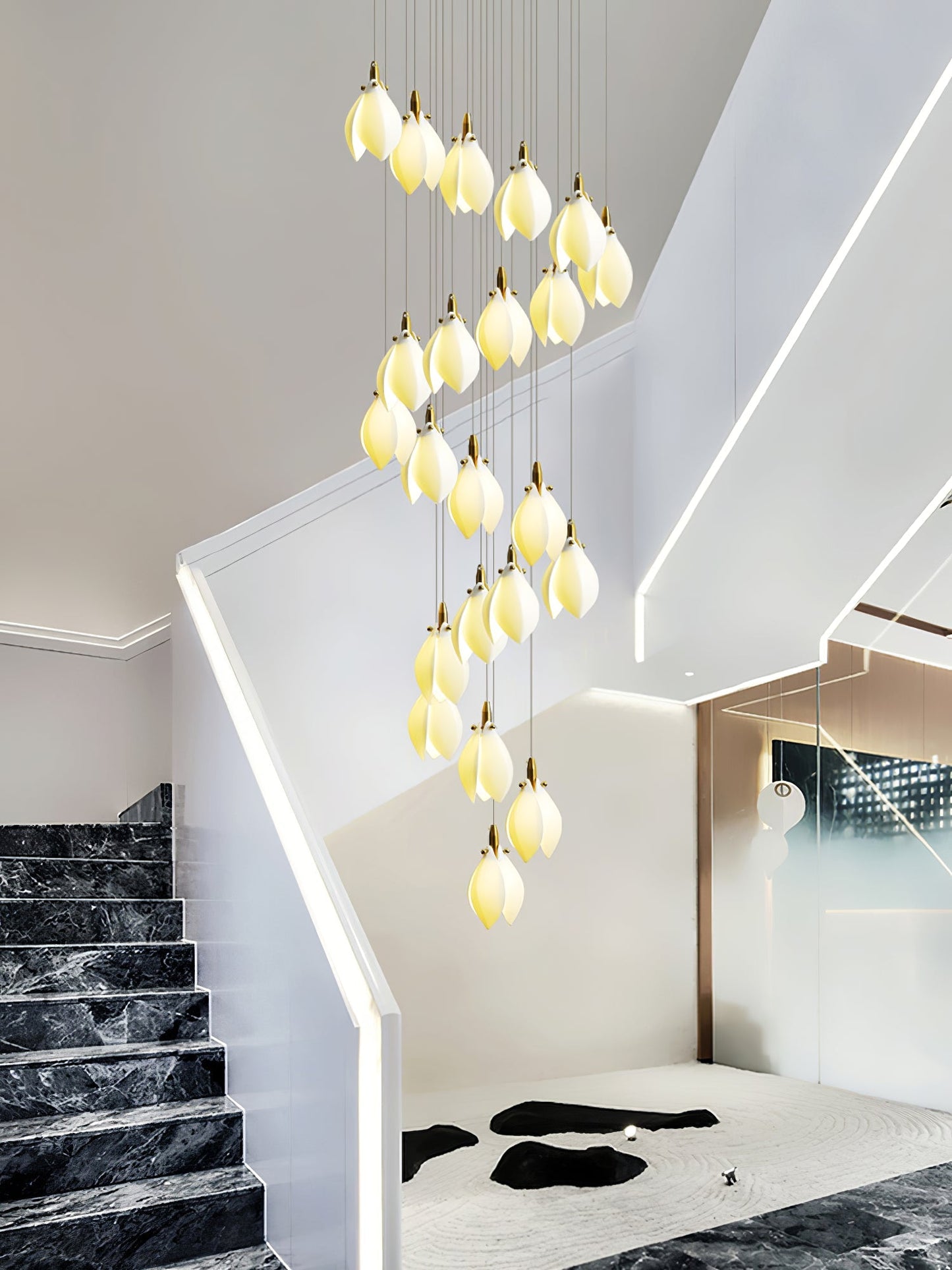 Astralis Bloom Stairs Chandelier
