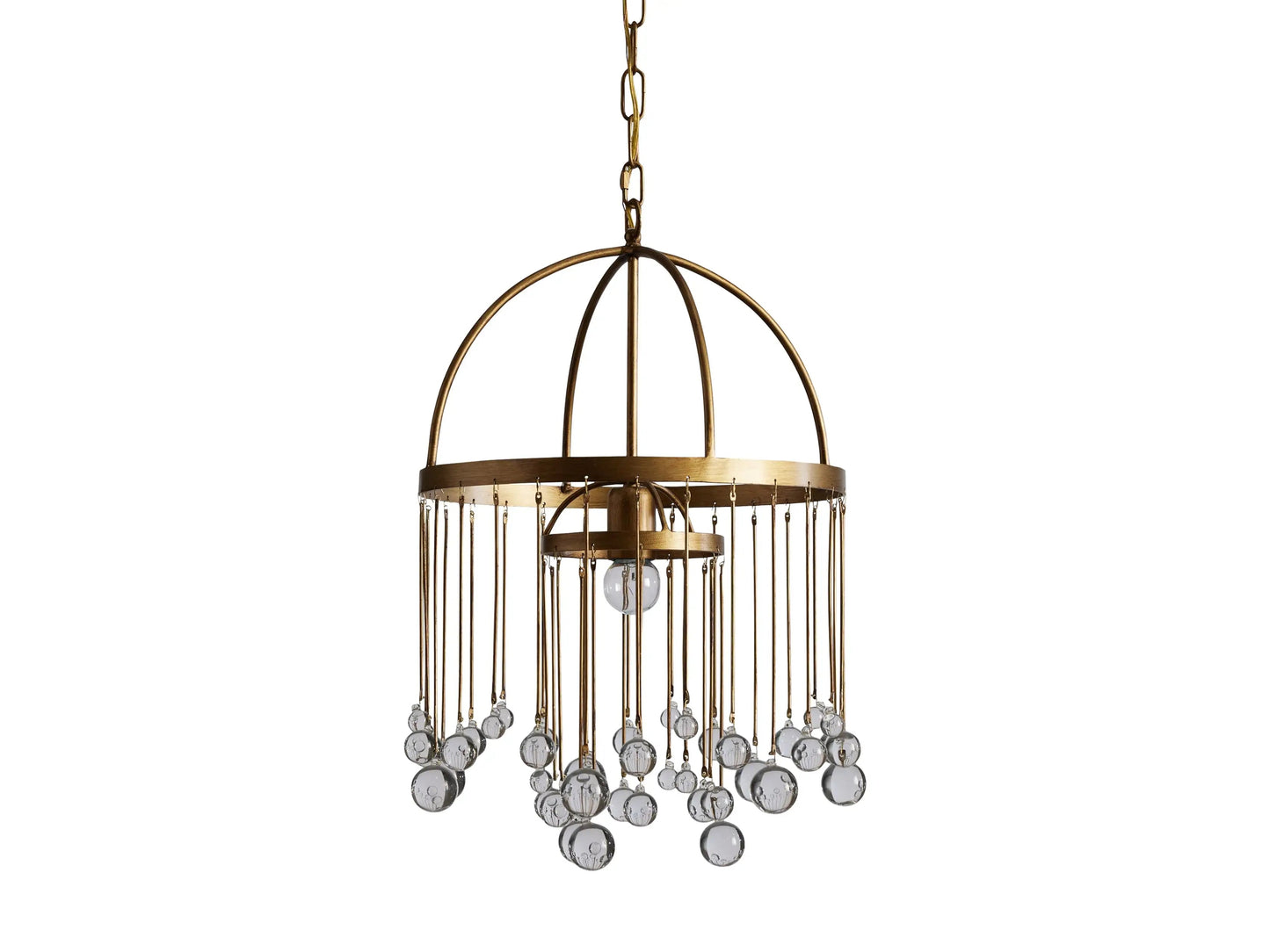 Aubrey Modern Crystal Ball Pendant Lamp