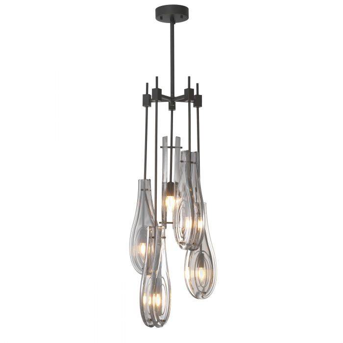 Bellano Modern Brass Chandelier [S/L] - [Brass/Bronze]