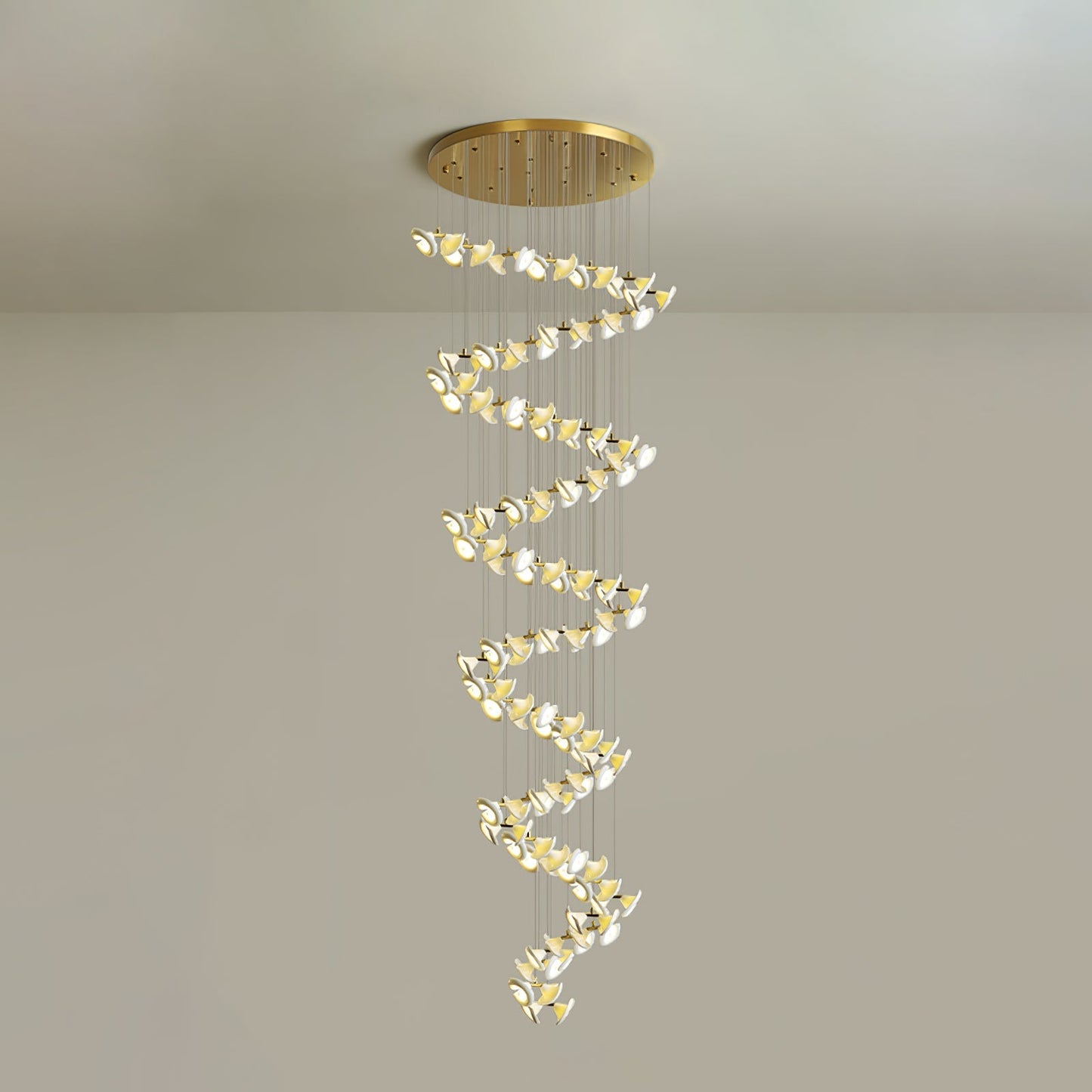 Blossom Double Horn Chandelier