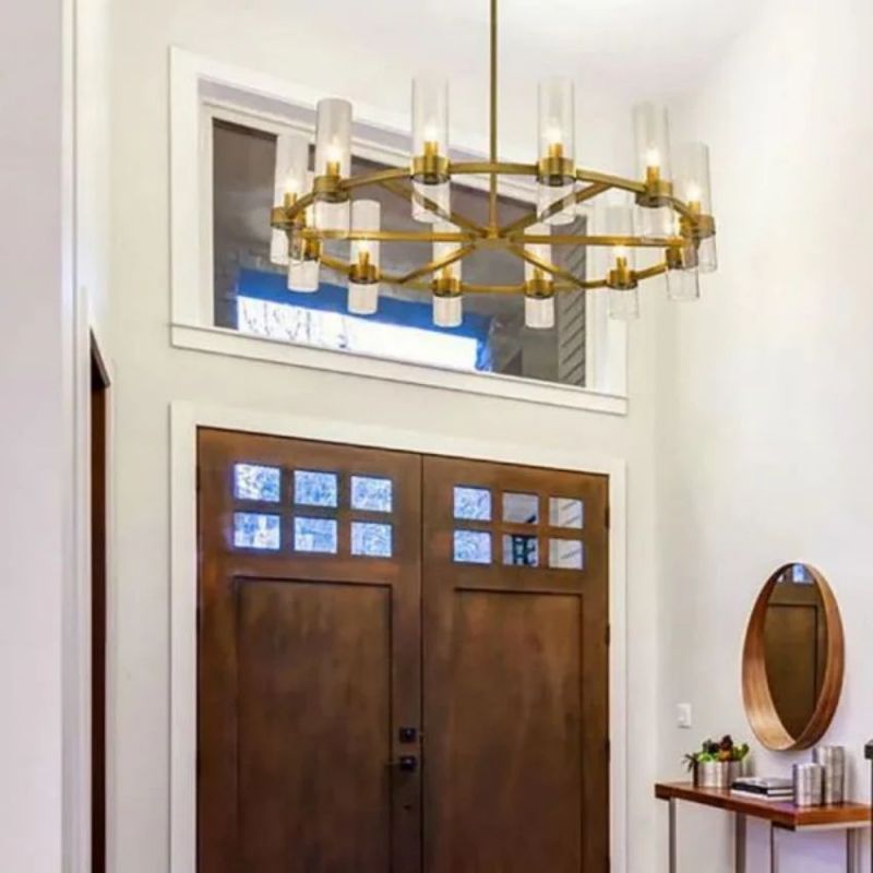 Bria Art Round Chandelier