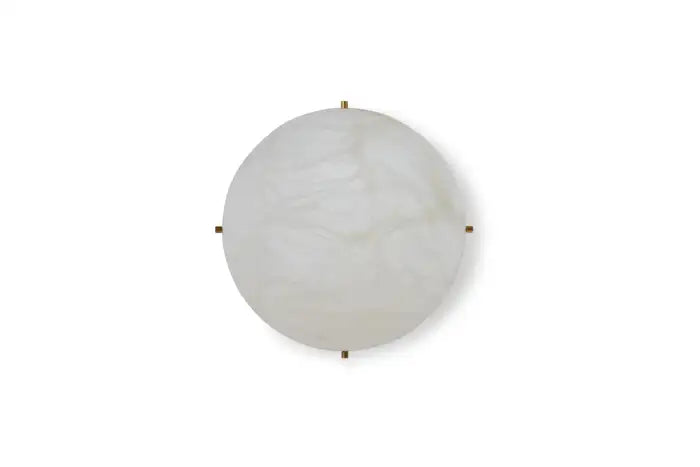 Large 'Moon 4' Alabaster Wall or Ceiling Lamp