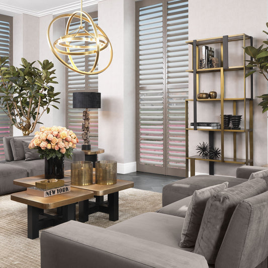 Cassini Modern Brass Chandelier - [Brass/Bronze]