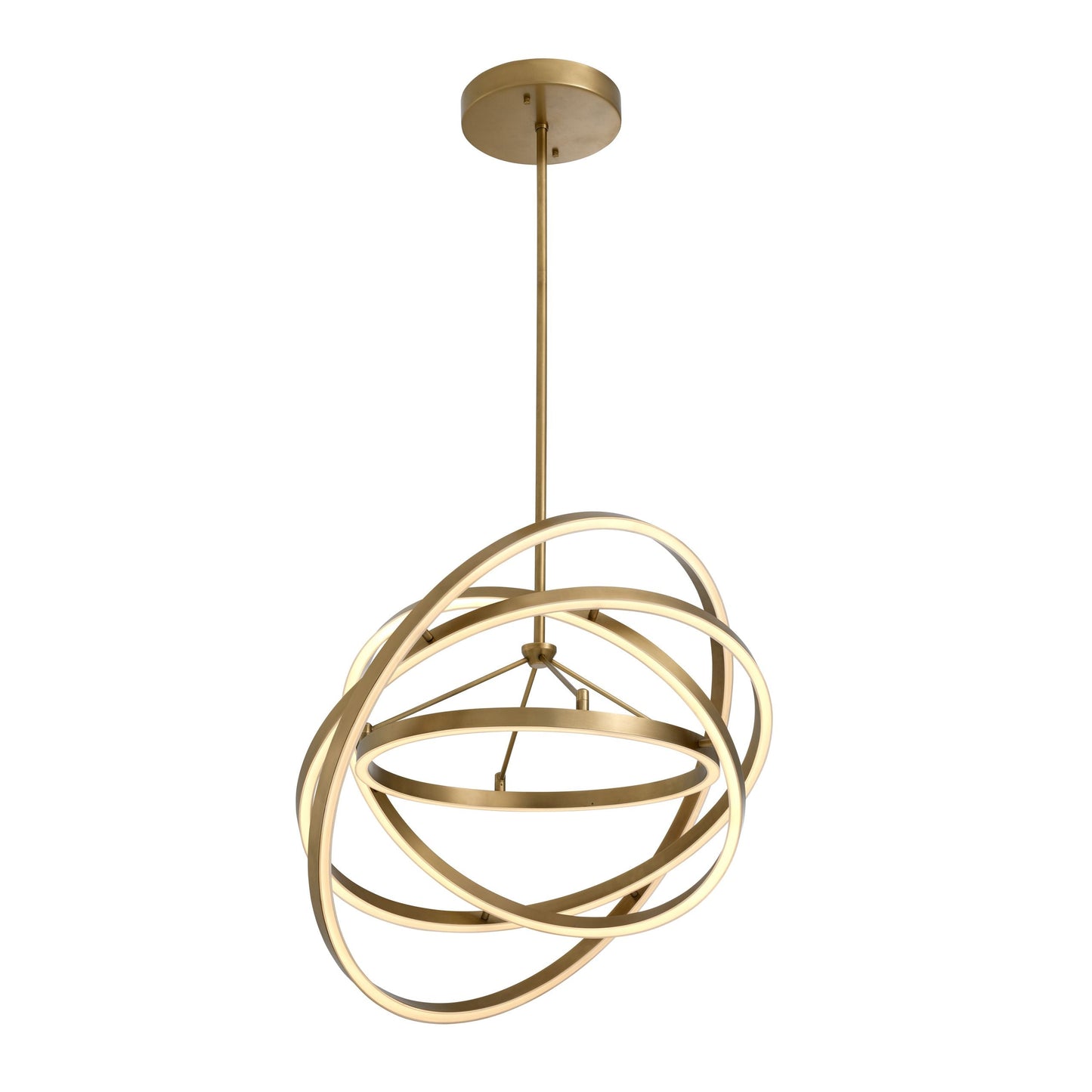 Cassini Modern Brass Chandelier - [Brass/Bronze]
