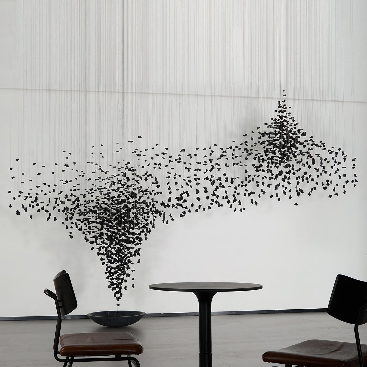 Charcoal Shape Hourglass Chandelier