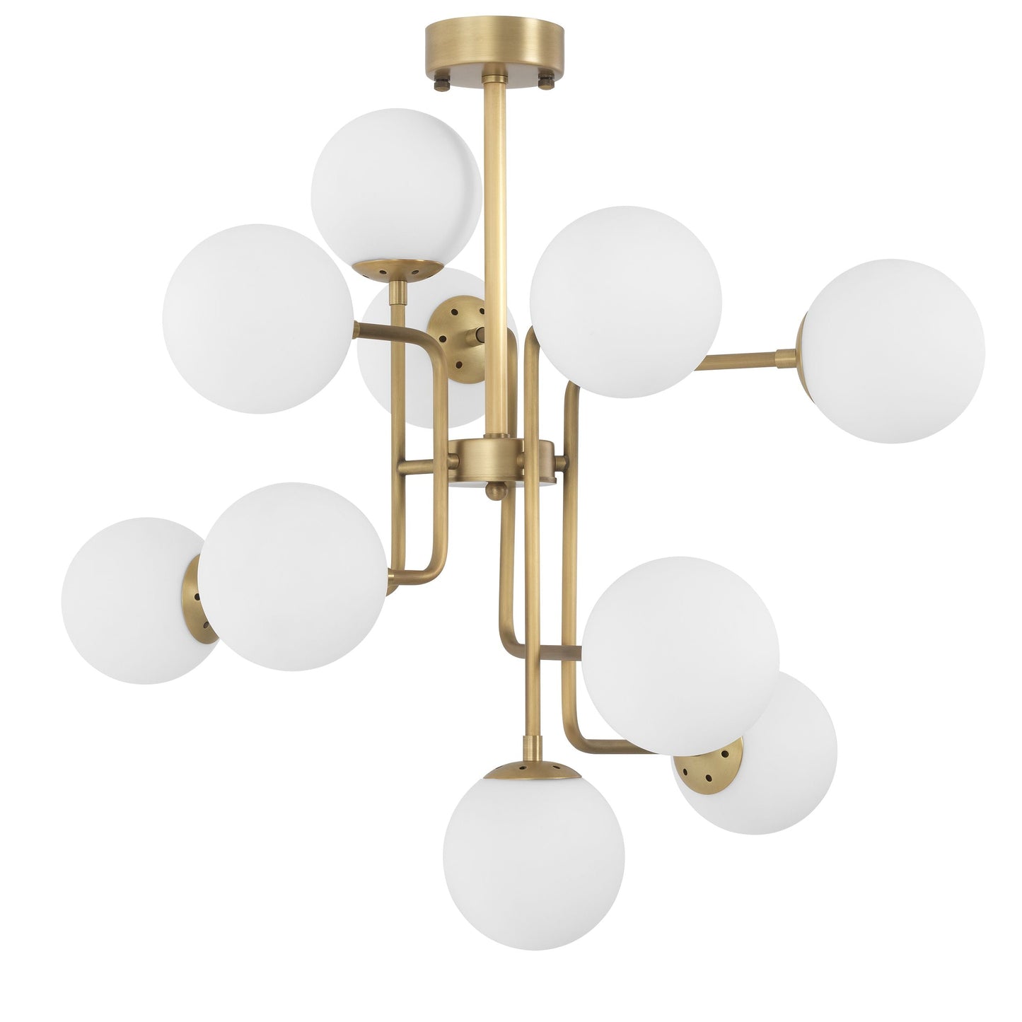 Chase Modern Brass Chandelier - [Brass]