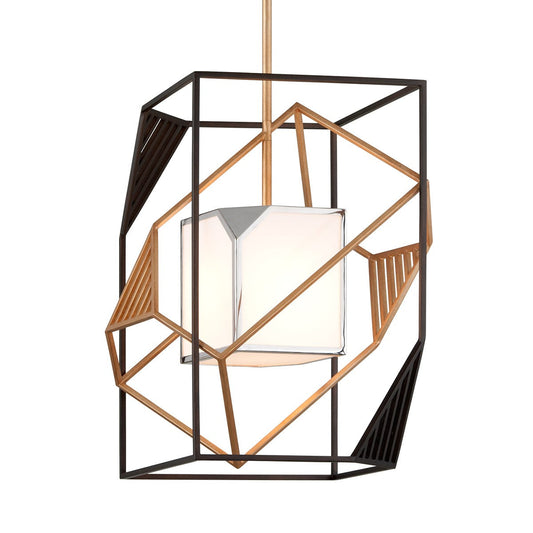 Cubist Modern Chandelier - F6085-CE - Troy Lighting